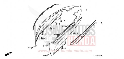 BODY COVER SH150RA de 2010